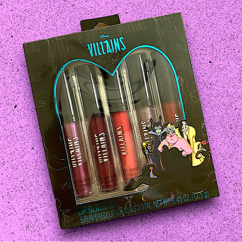 Disney Villains - Lip Gloss Set